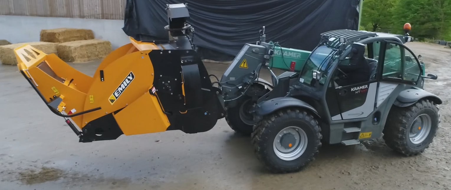 Sigma straw Blower telehandler version • Emily Ets