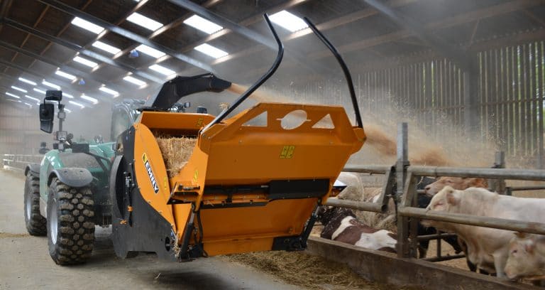 Sigma straw Blower – telehandler version