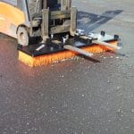 Forklift push broom Modulo’sweep