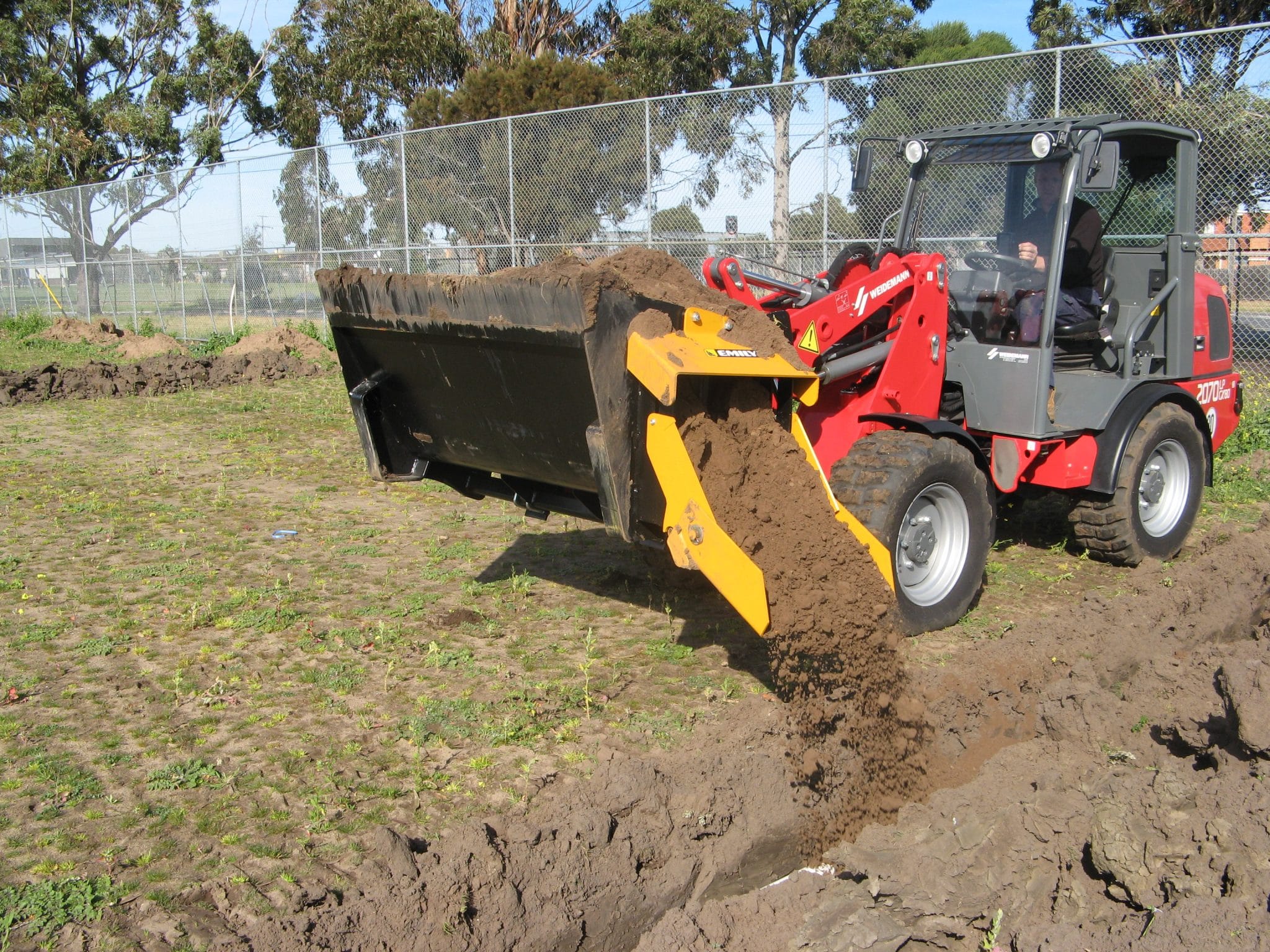 Material Auger Bucket