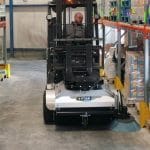 Indoor forklift sweeper collector Star’clean