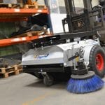 Indoor forklift sweeper collector Star’clean